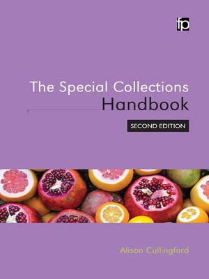 cover image of The Special Collections Handbook